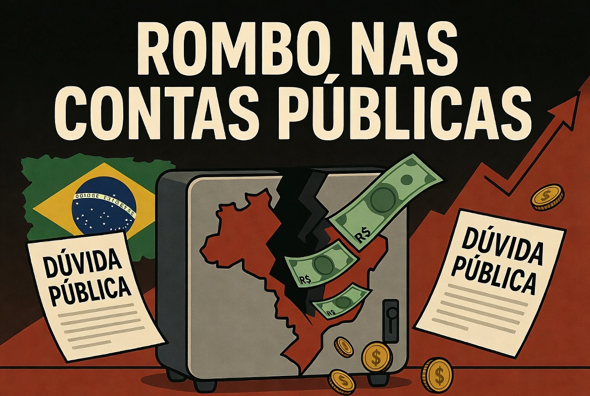 Brasil "arrombado": registro fiscal anualizado recorde acima de R$ 1,2 trilhão